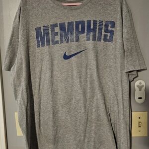 Mens Nike Dri-fit Memphis Tigers Short Sleeve Shirt Size Xxl